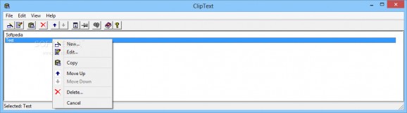 ClipText screenshot