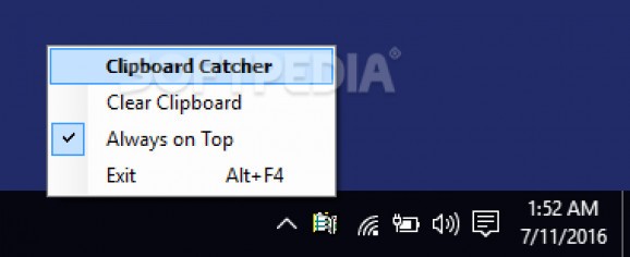 Clipboard Catcher screenshot