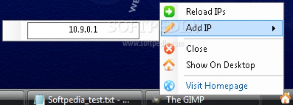 Clipboard IP screenshot
