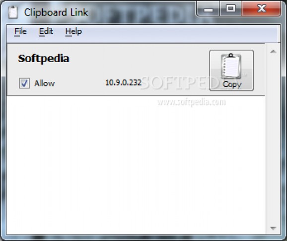 Clipboard Link screenshot