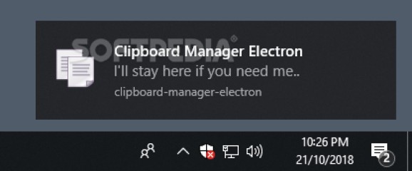 Clipboard Manager Electron screenshot