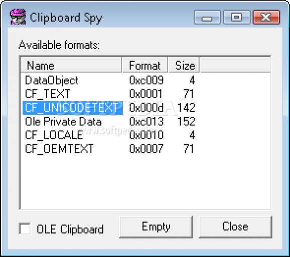 Clipboard Spy screenshot