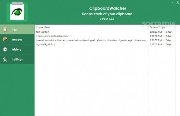 ClipboardWatcher screenshot