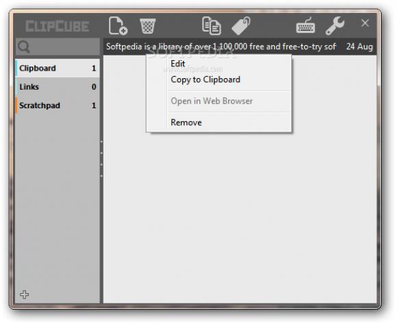 ClipCube (formerly Clipbox) screenshot