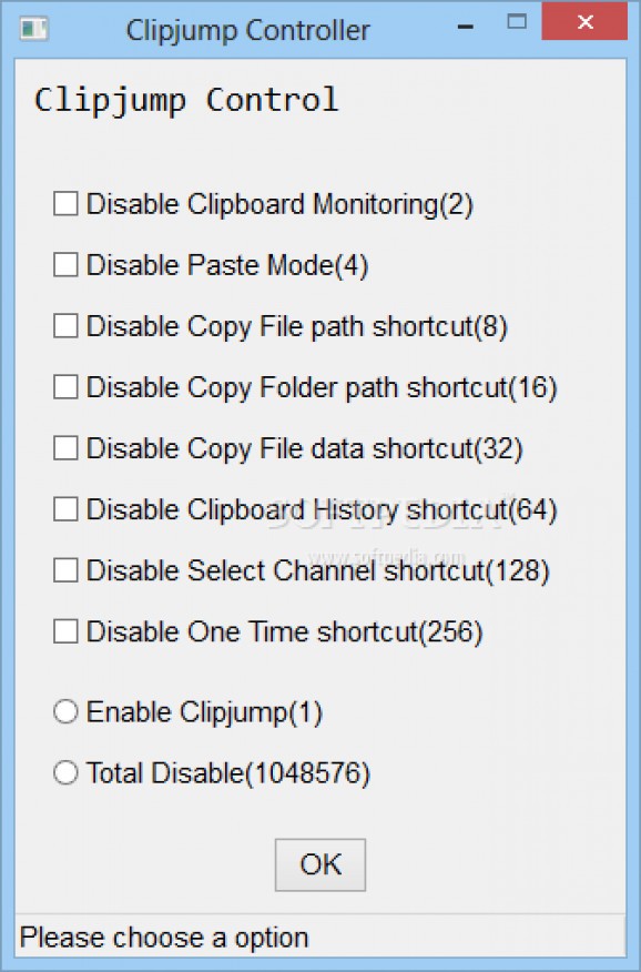 Clipjump Controller screenshot