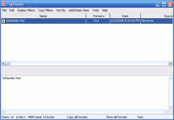 ClipViewer screenshot