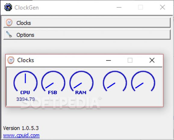 ClockGen screenshot