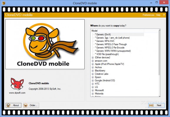 CloneDVD Mobile screenshot