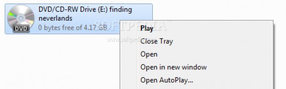 Close Tray screenshot