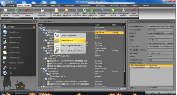 Azure Cloud Director screenshot