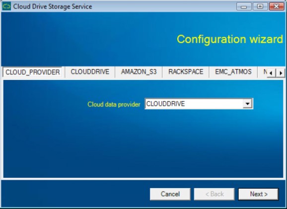 Cloud Drive Storage Service screenshot