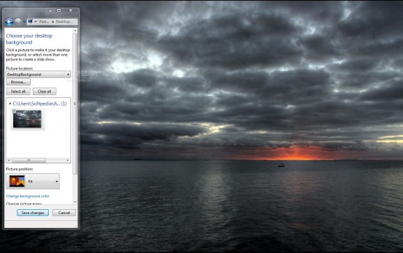 Cloudy Sea screenshot