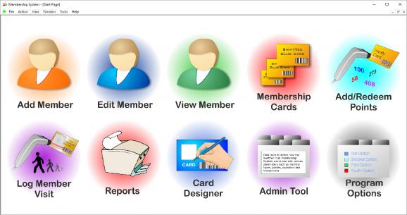 Club Membership System screenshot