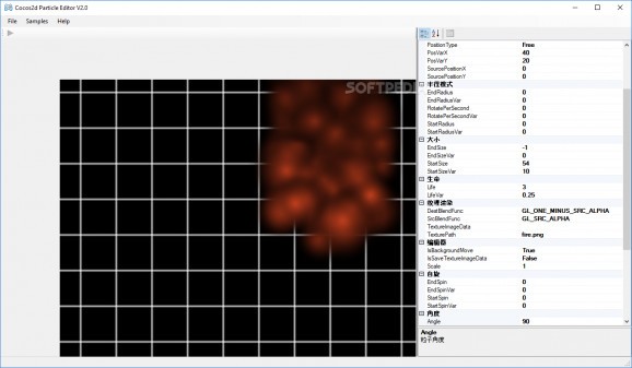 Cocos2d Particle Editor screenshot
