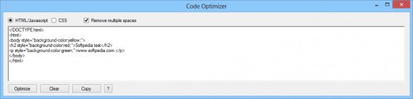 Code Optimizer screenshot