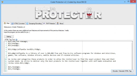 Code Protector screenshot