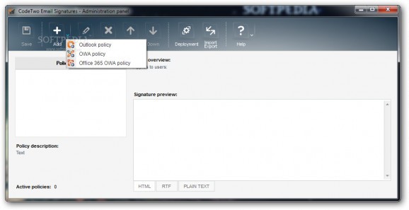 CodeTwo Email Signatures screenshot