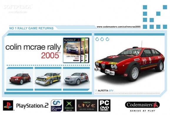 Colin McRae Rally 2005 Screensaver screenshot
