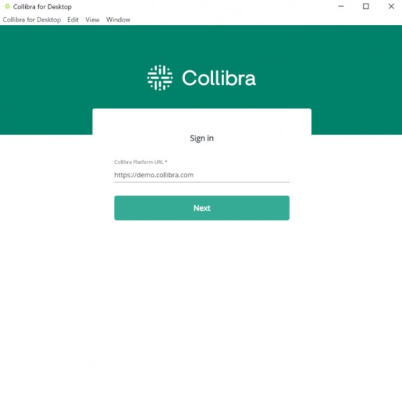 Collibra for Desktop screenshot