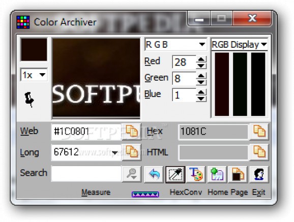 Color Archiver screenshot