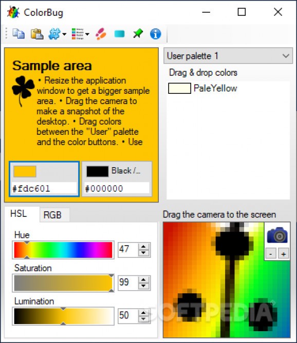 ColorBug screenshot