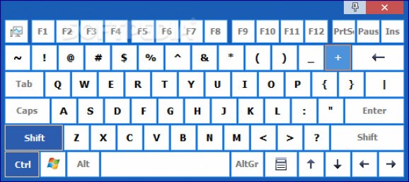 Comfort On-Screen Keyboard Lite screenshot
