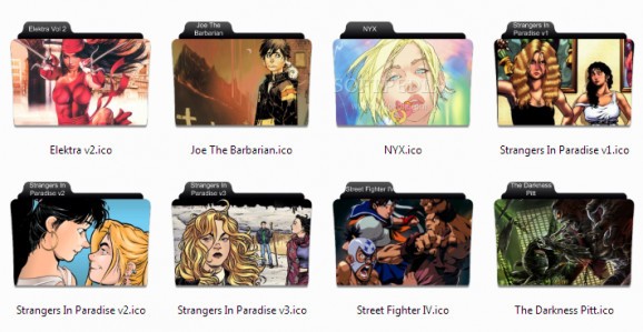 Comic Book Folder Icons 11 screenshot