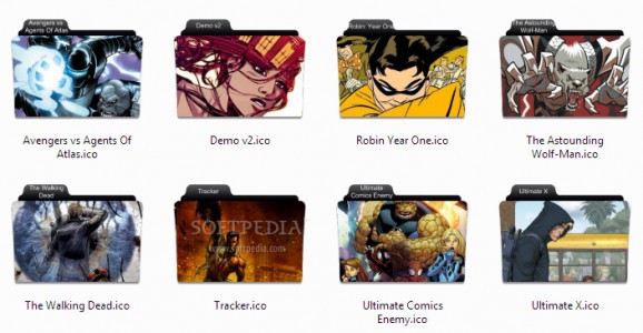 Comic Book Folder Icons 12 screenshot
