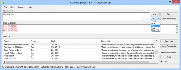 Comm Operator Pal screenshot