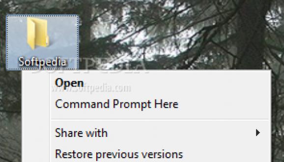 Command Prompt Here screenshot