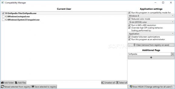 Compatibility Manager screenshot