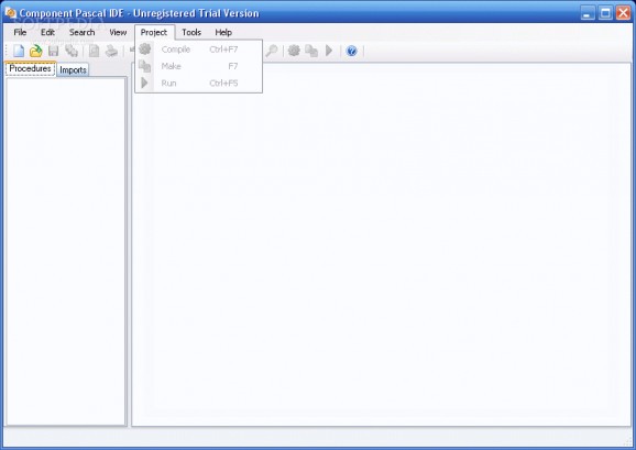 Component Pascal IDE screenshot
