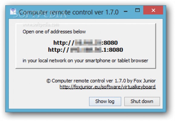 Computer Remote Control screenshot