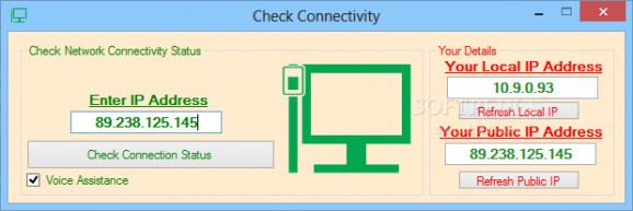 Connectivity Test screenshot