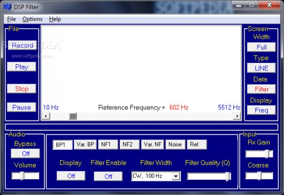 DSP Filter screenshot