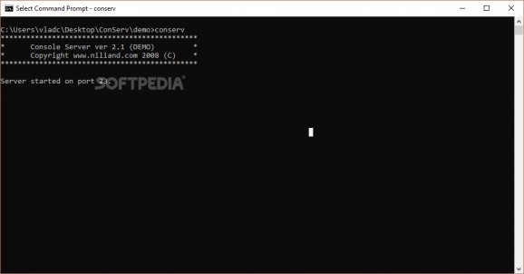 Console Server screenshot