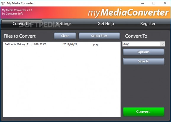My Media Converter screenshot