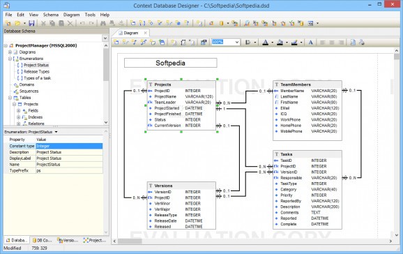 Context Database Designer screenshot