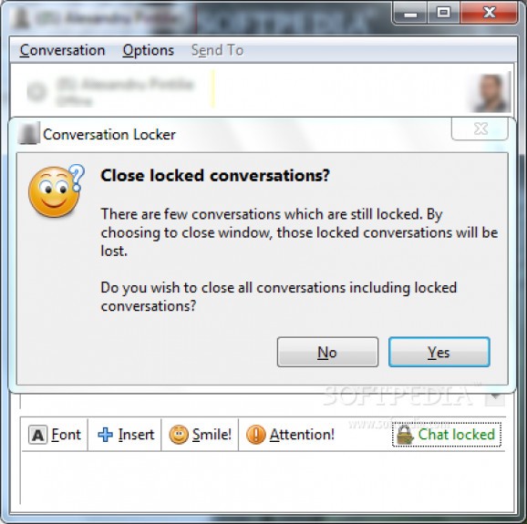 Conversation Locker screenshot