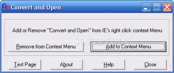Convert & Open screenshot