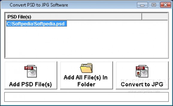 Convert PSD to JPG Software screenshot
