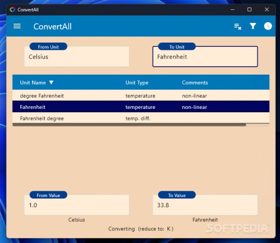 ConvertAll Portable screenshot