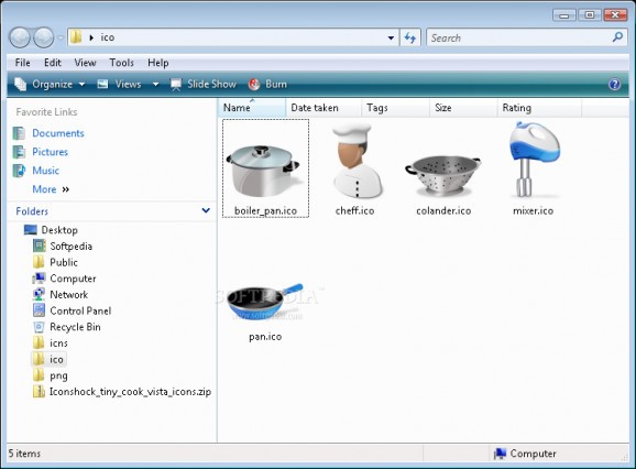 Cook Icons screenshot