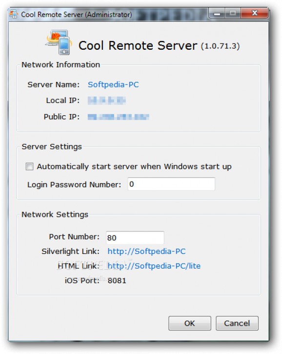 Cool Remote Server screenshot