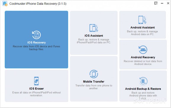 Coolmuster iPhone Data Recovery screenshot
