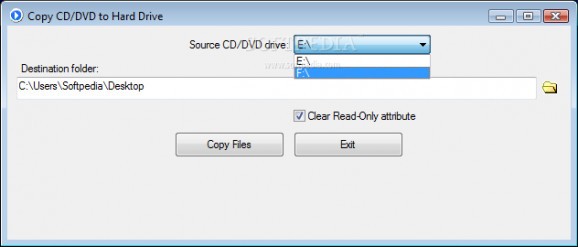 Copy CD / DVD to Hard Drive screenshot