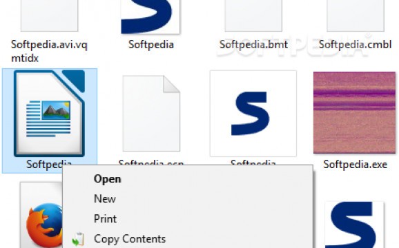 Copy Contents screenshot
