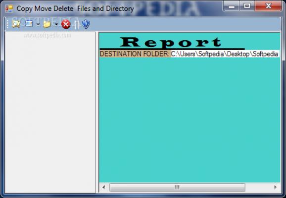 Copy Move Delete Files and Directory screenshot
