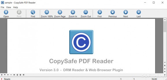 CopySafe PDF Reader screenshot
