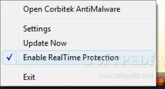 Corbitek Antimalware screenshot